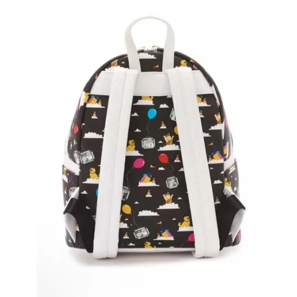 Disney Loungefly UP Mini Backpack Characters Balloons Russell Dug Carl Ellie NWT